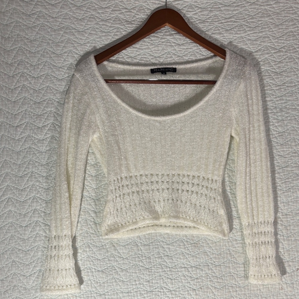 White Women's Sweater